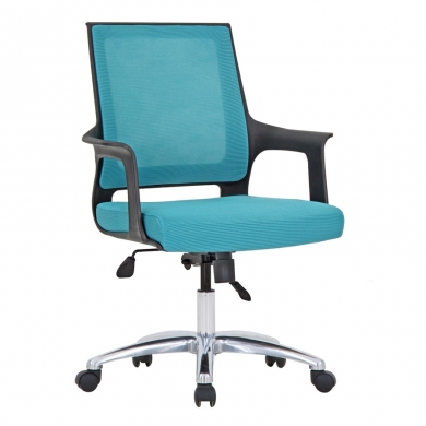 Fileli Krom Yıldız Ayaklı Ofis Toplantı Sandalyesi Smart