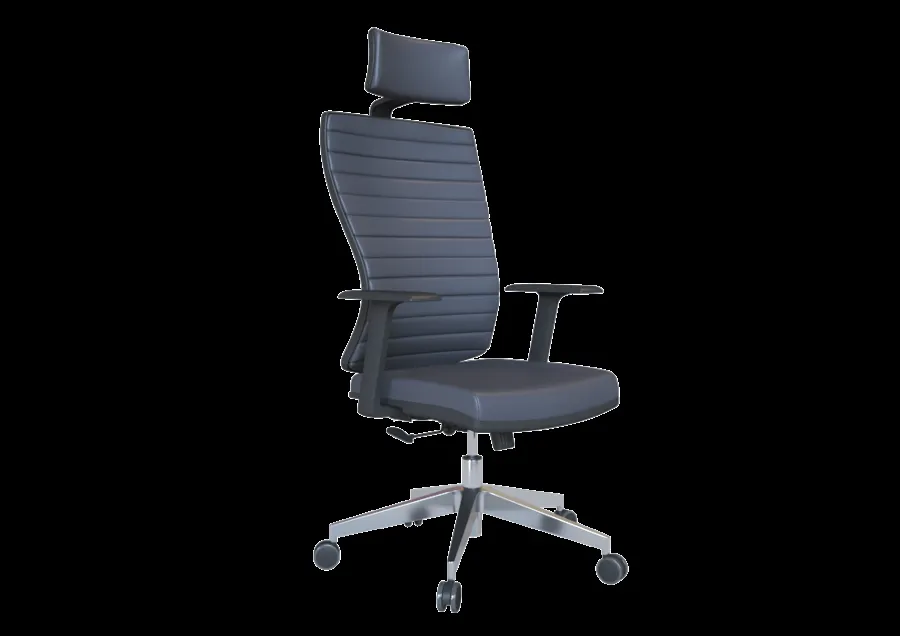 casella lnv 60 lenova yönetici koltuğu metal (alüminyum) ayak · sabit kolçak · döşemeli sırt · multi tilt mekanizma · başlıklı · bel destekli