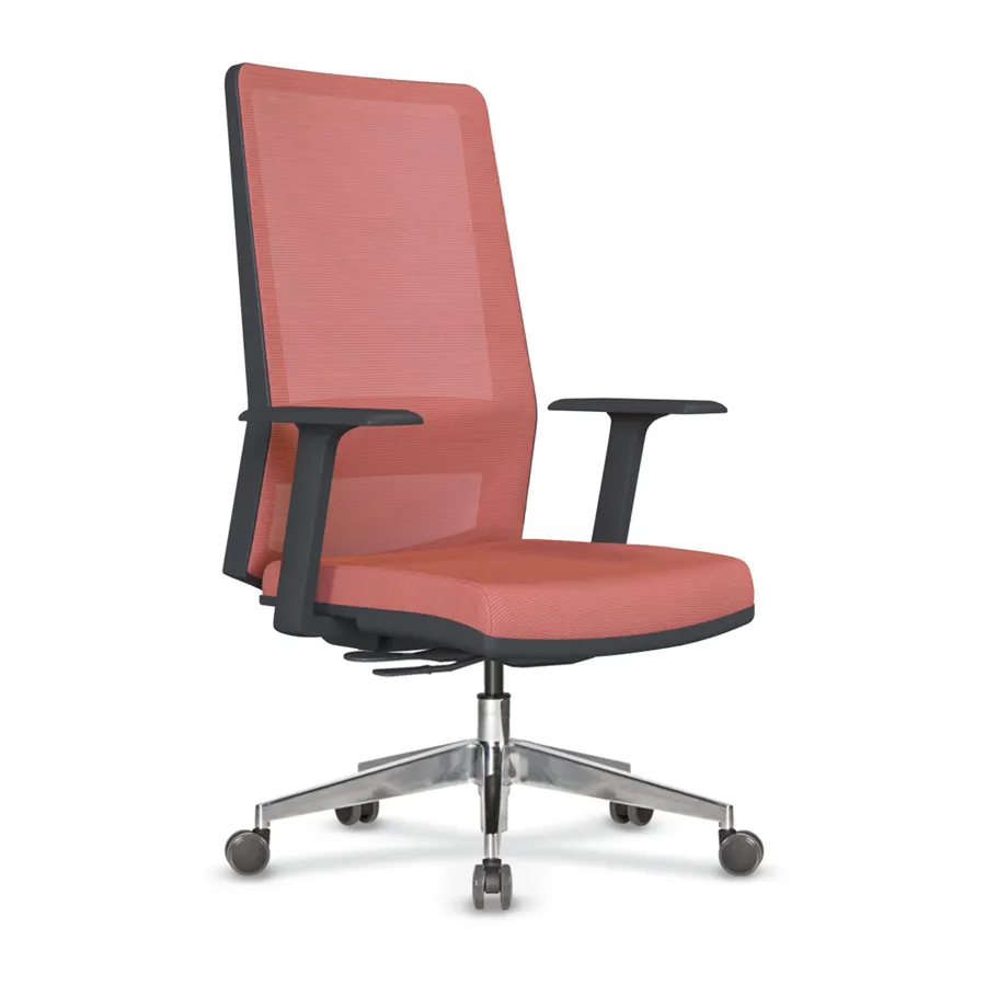 casella rtm 25 ritim çalışma / toplantı koltuğu metal (alüminyum) ayak · ayarlı kolçak · kızaklı senkron · bel destekli