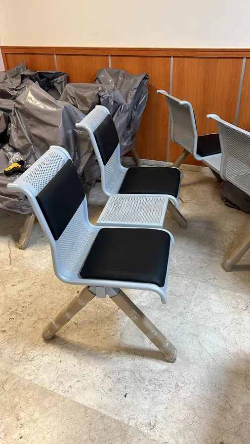 casella slm 12 saclı bekleme koltukları bekleme koltuğu plastik ayak · konum koruyucu